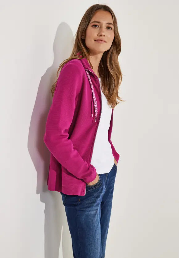 320234- Pink Zip Up - Cecil