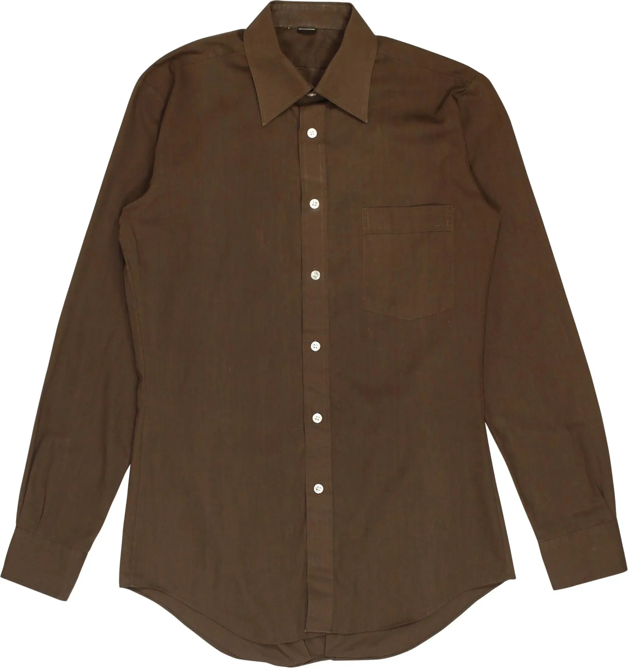 70s Brown Shirt | ThriftTale