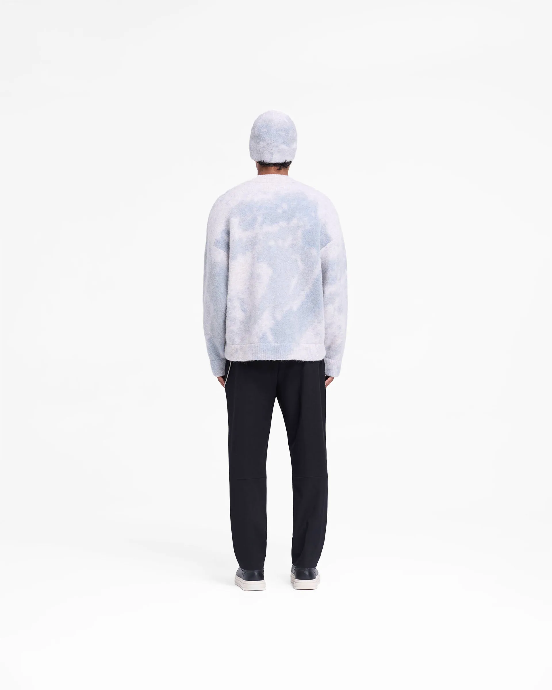 Abstract Knit Sweater - Rock