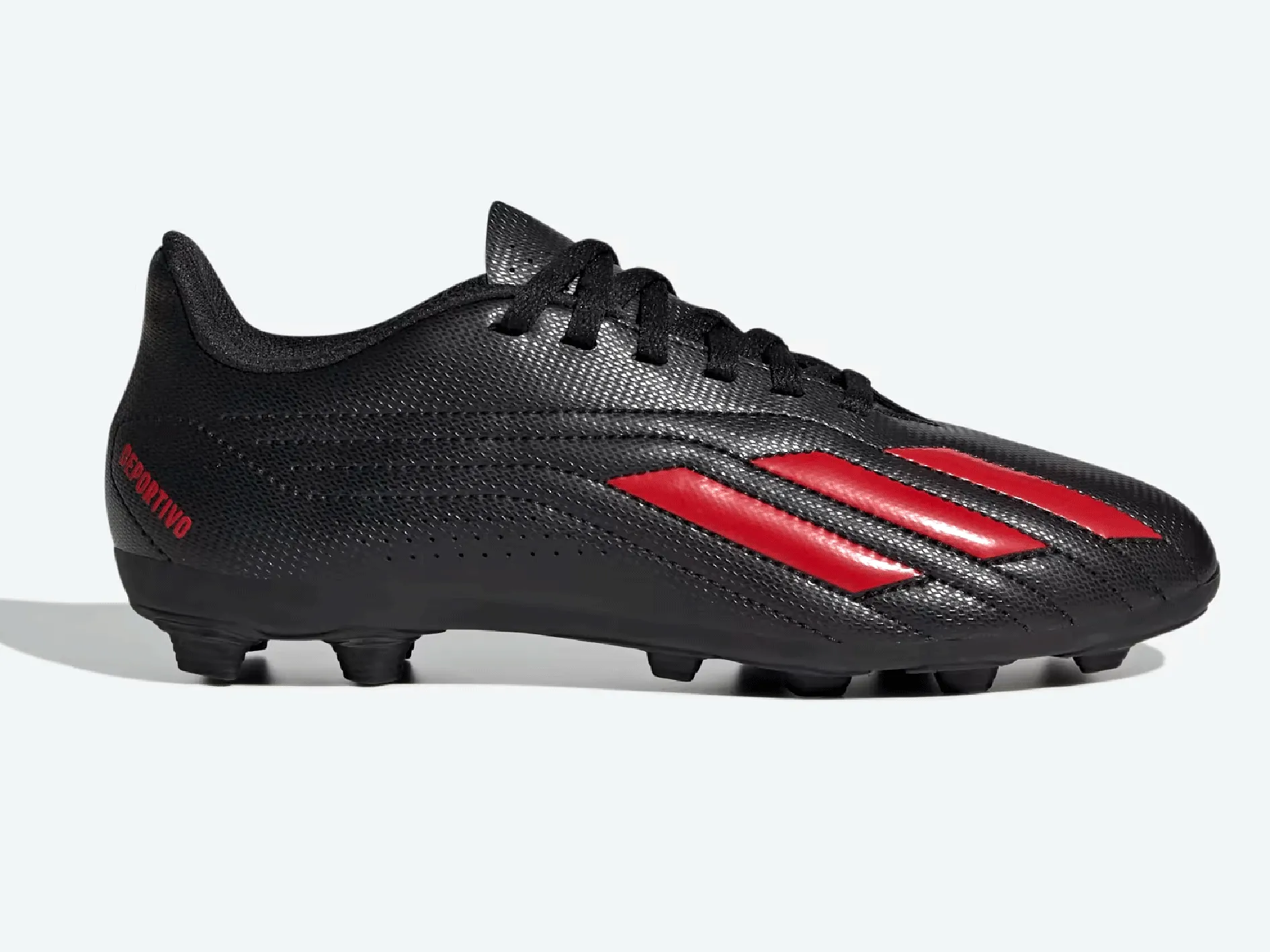 Adidas Mens Deportivo II FXG Boots with FREE Adidas Red Water Bottle <BR> HP2509