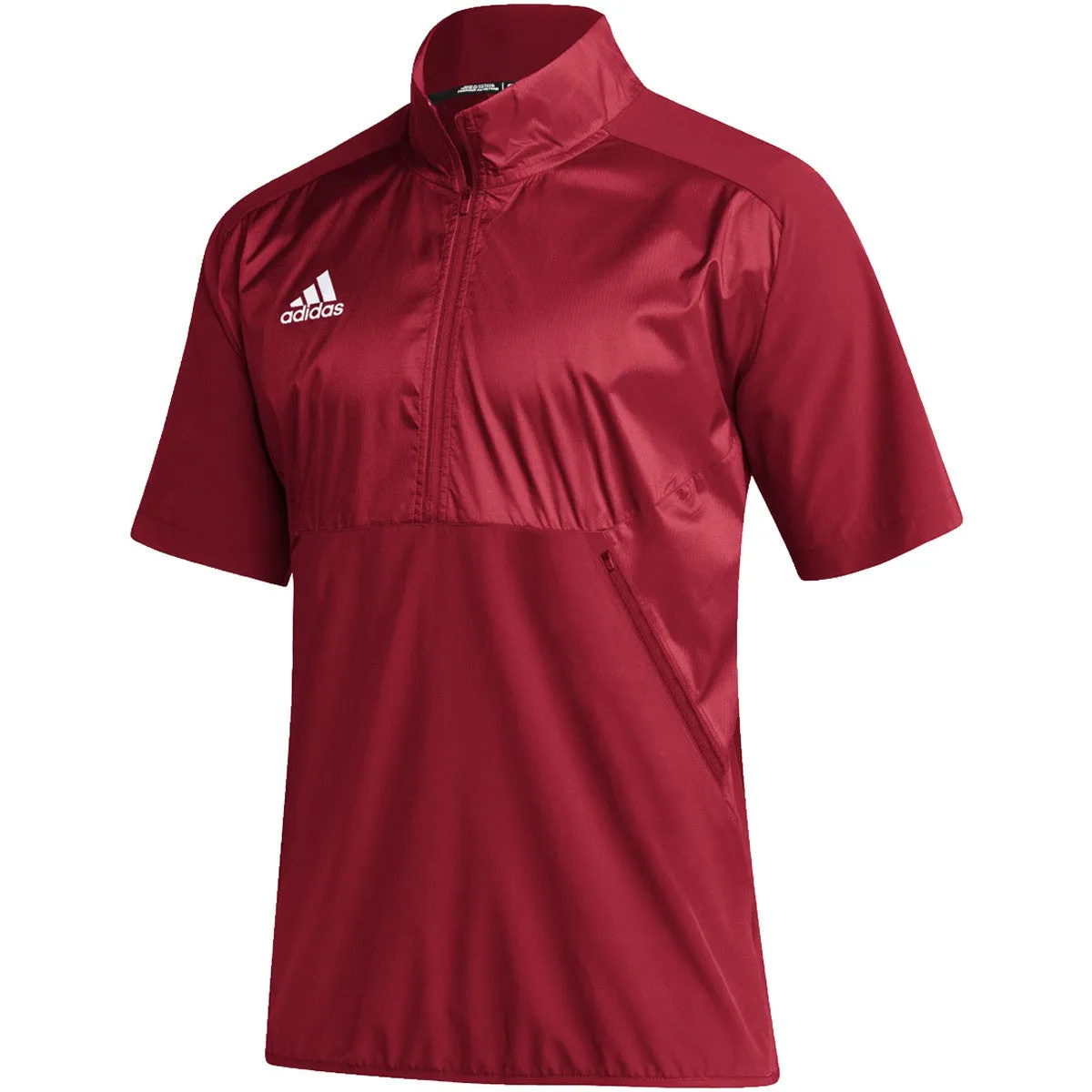 adidas Men’s Sideline Short Sleeve 1/4 Zip Jacket