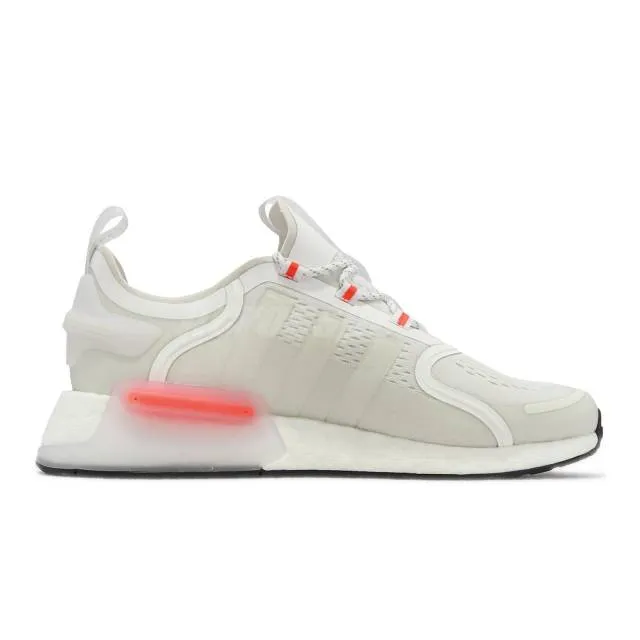 Adidas originals nmd_v3 boost white red men unisex casual lifestyle shoes gx2089