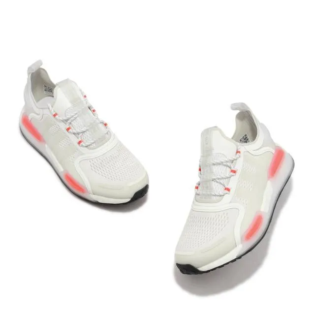 Adidas originals nmd_v3 boost white red men unisex casual lifestyle shoes gx2089