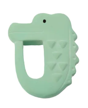 Alligator - Natural Rubber Teether