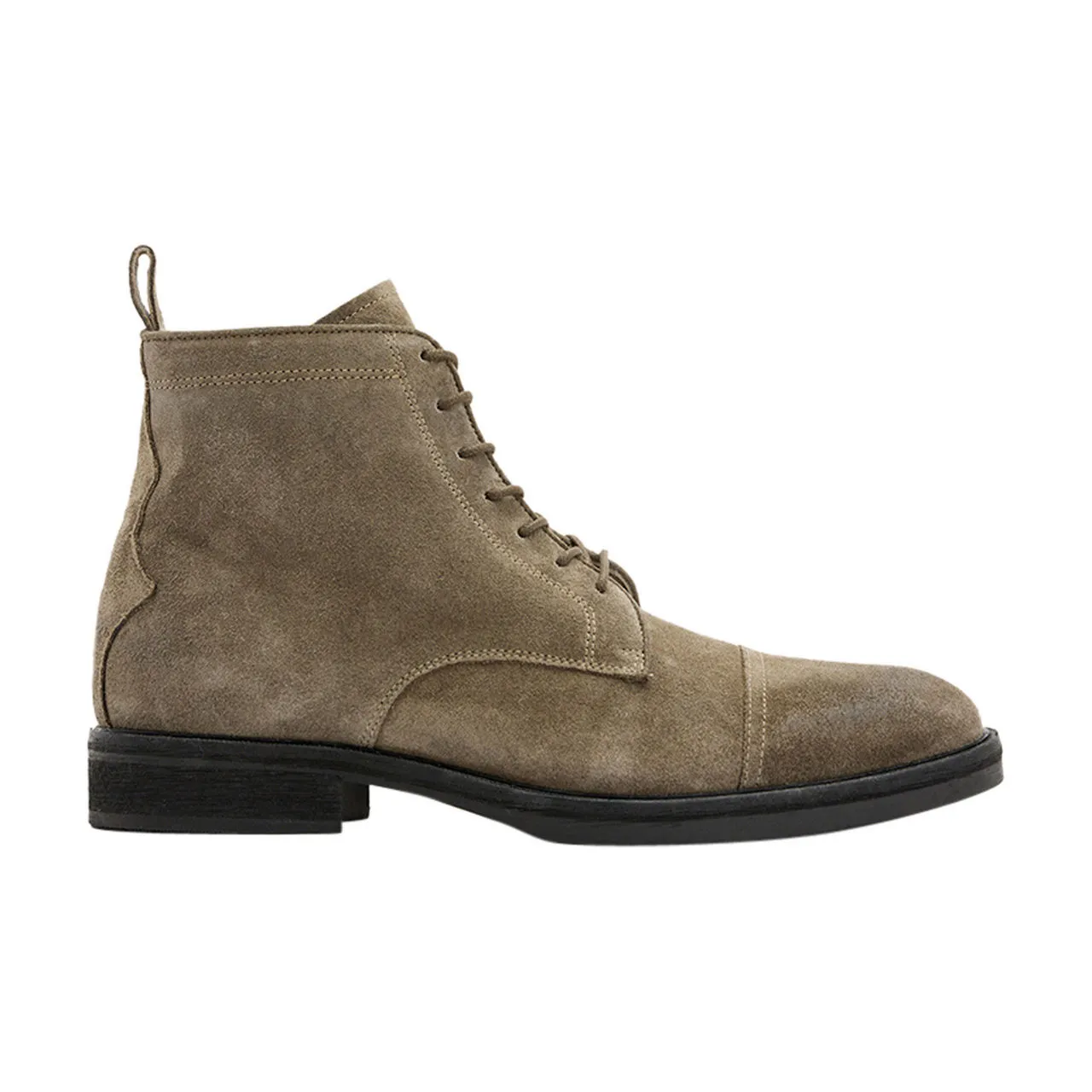 ALLSAINTS Drago Lace-Up Boots - Green