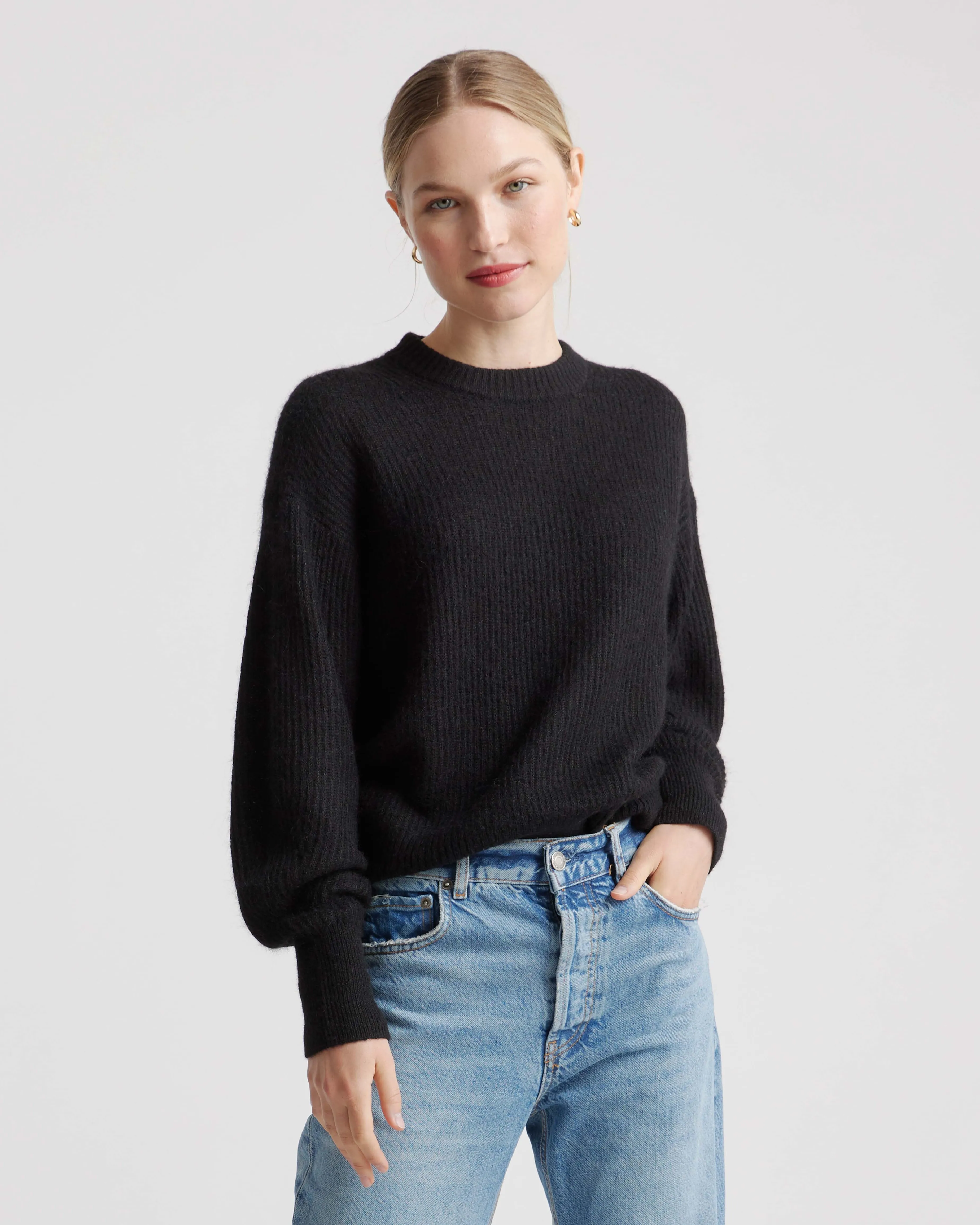 Alpaca Crewneck Sweater | Quince