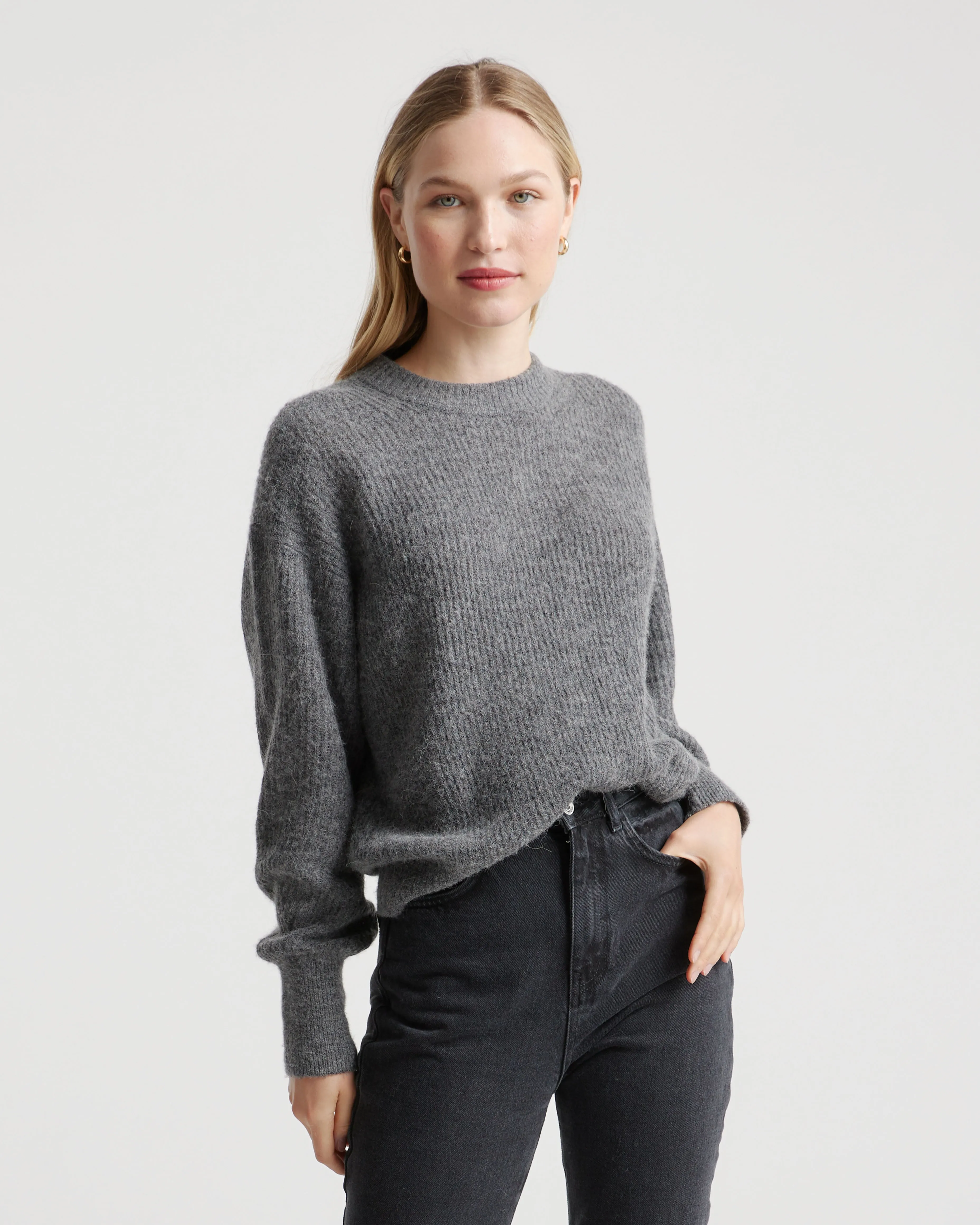 Alpaca Crewneck Sweater | Quince