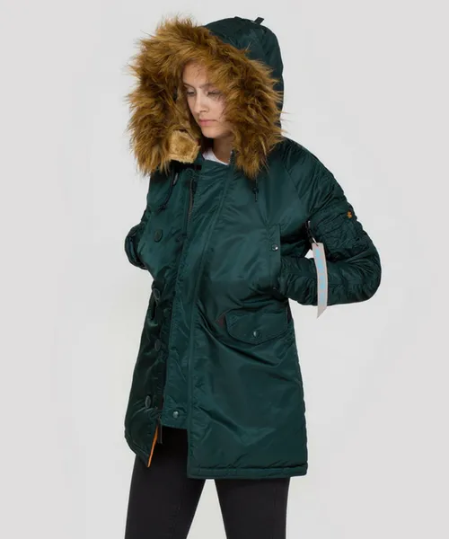 Alpha Industries N3B VF-59 Wmn Parka Dark Petrol - Bennevis Clothing