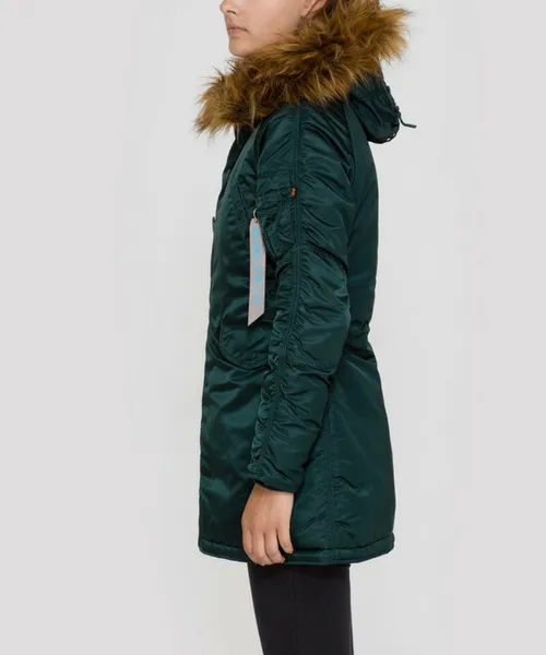 Alpha Industries N3B VF-59 Wmn Parka Dark Petrol - Bennevis Clothing