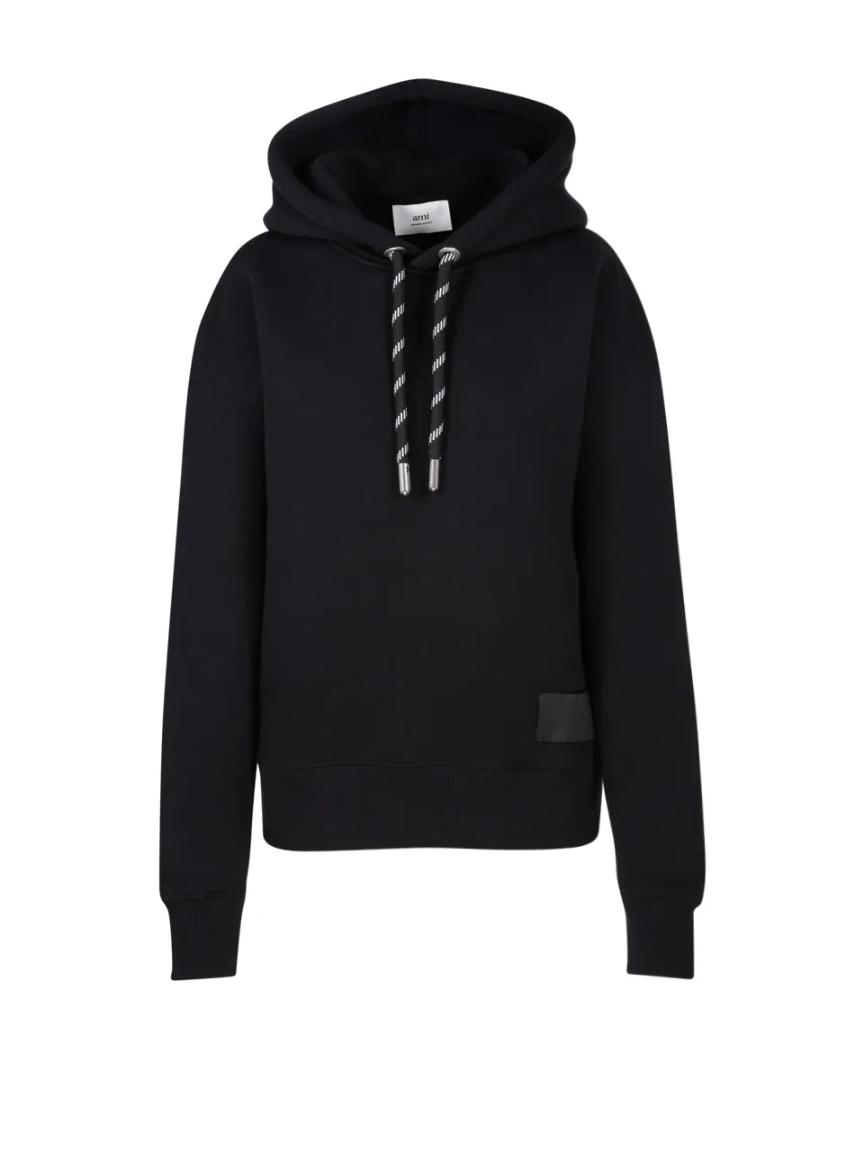 AMI Drawstring Long-Sleeved Hoodie