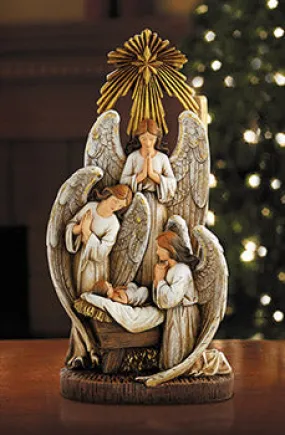 Angels in Adoration Figurine