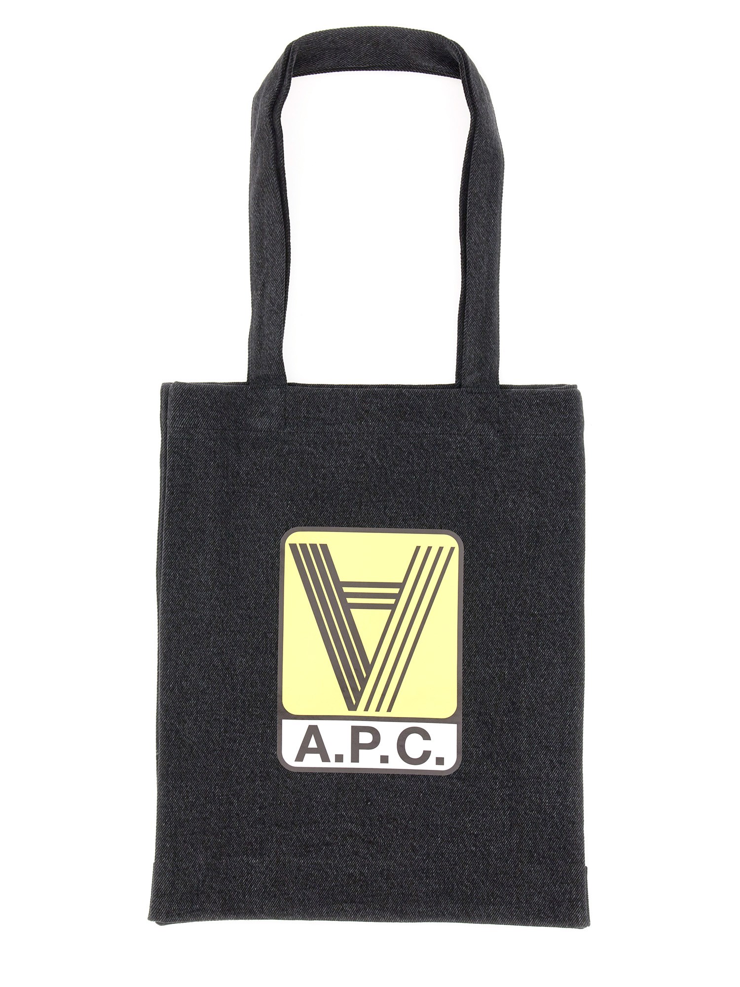 A.P.C.    COTTON CANVAS LOU TOTE BAG