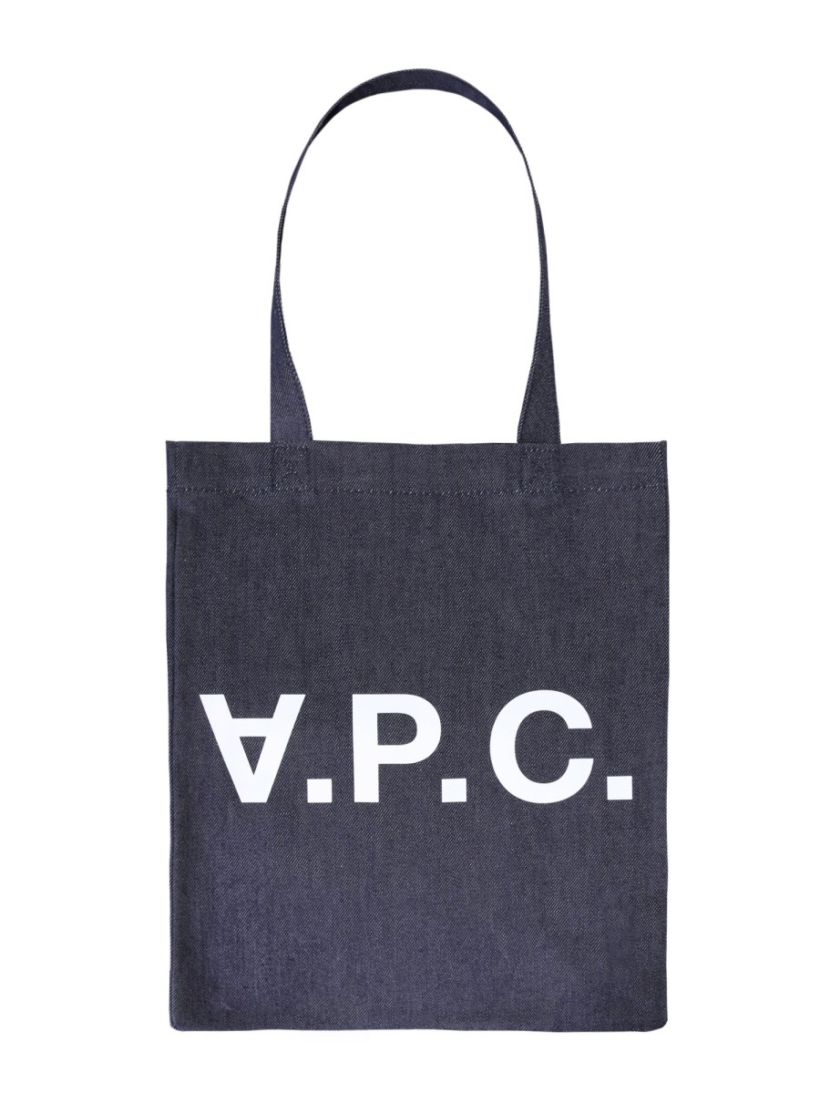 A.P.C.    DENIM LAURE TOTE BAG