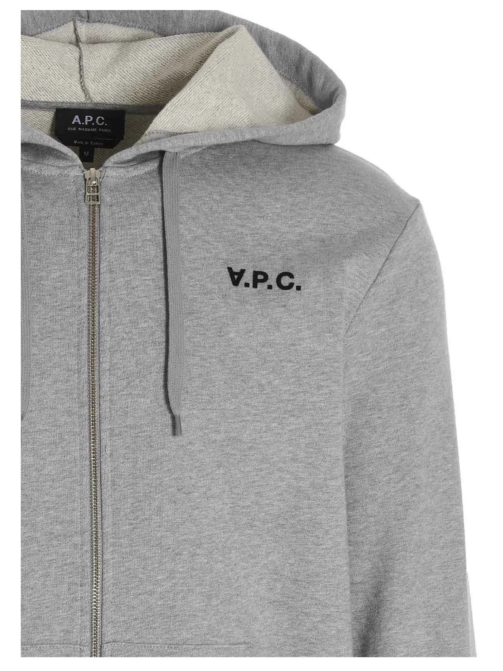 A.P.C. Logo Detailed Drawstring Hoodie