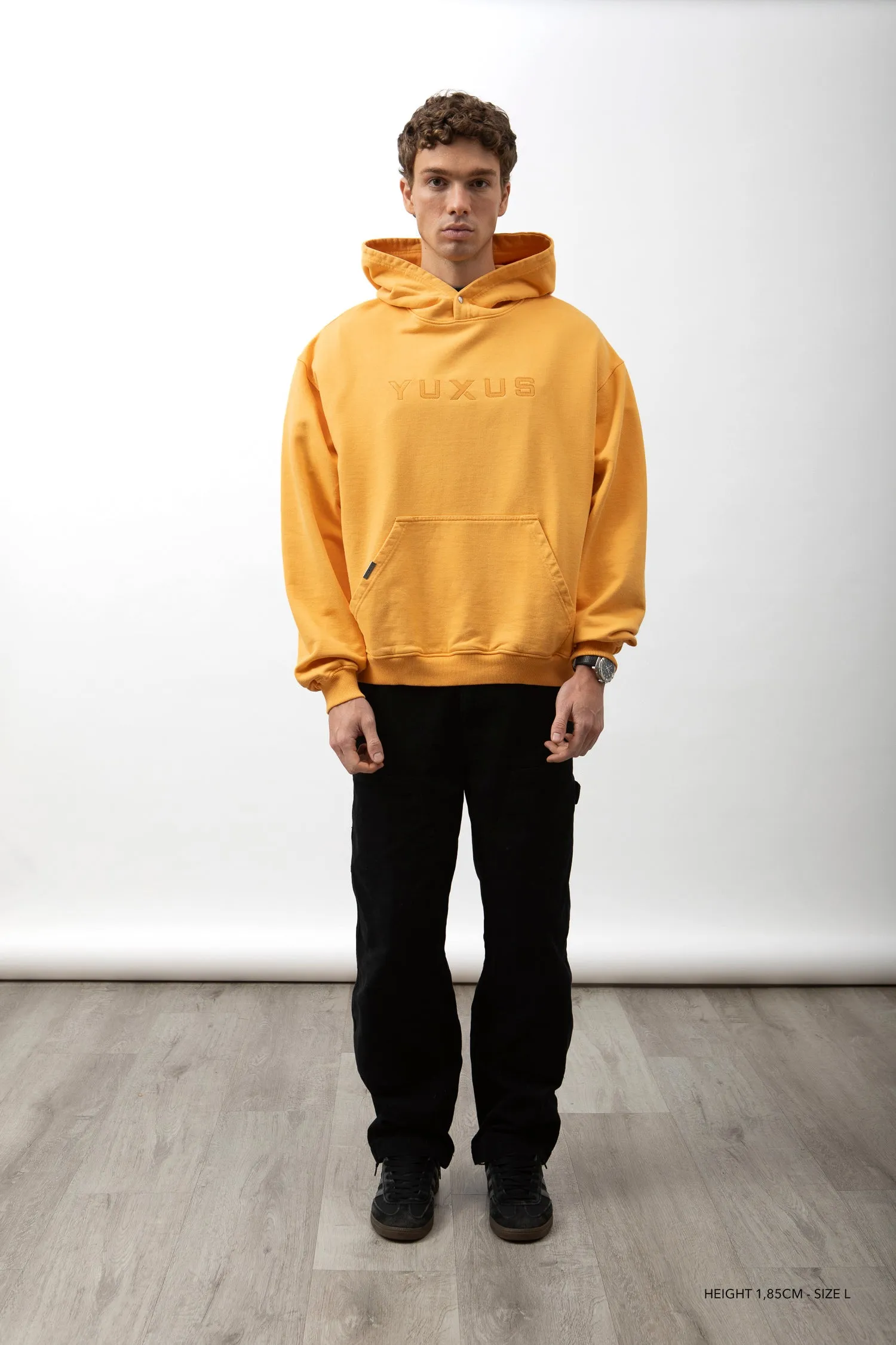 APRICOT PATTERNS HOODIE