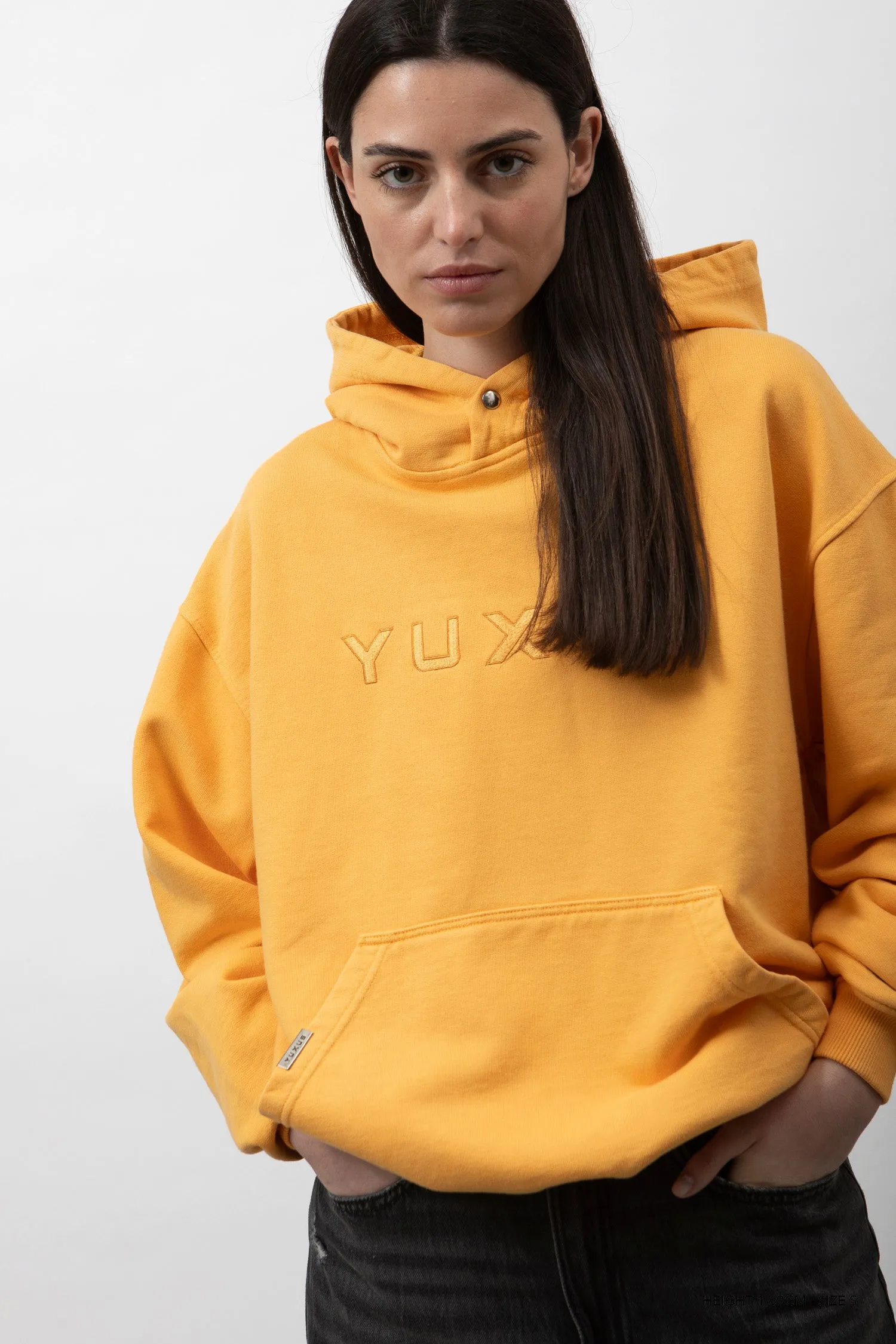 APRICOT PATTERNS HOODIE