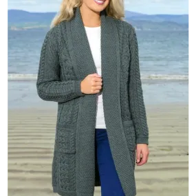 Aran Waterfall Cardigan Coat [2 Colors]