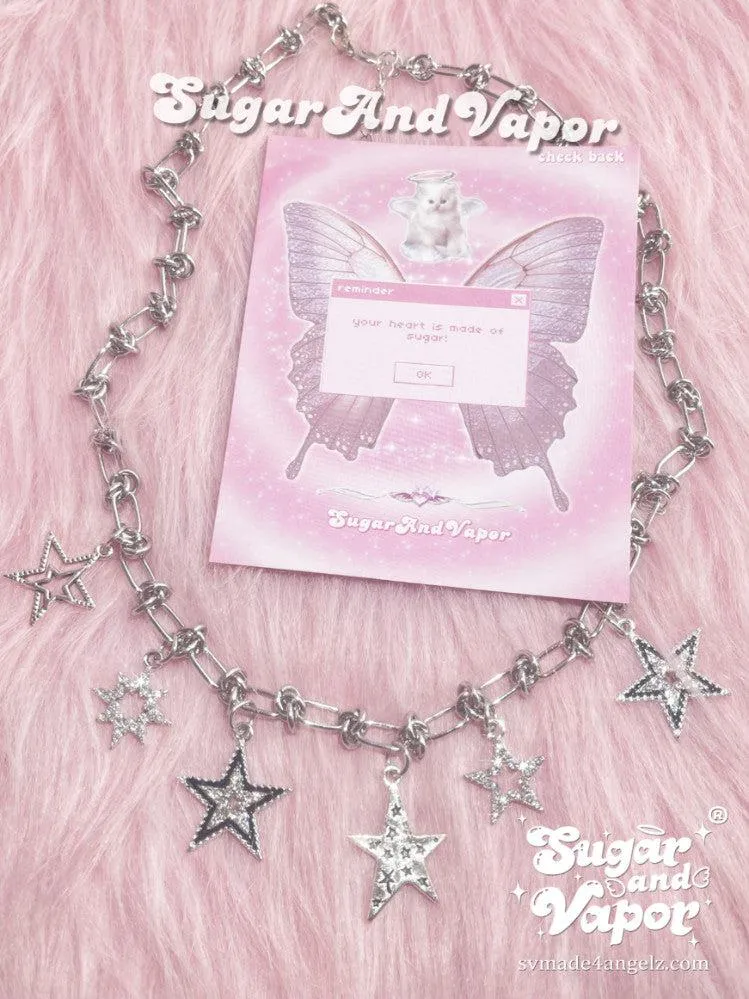 Azura Star Saturn Choker Necklaces