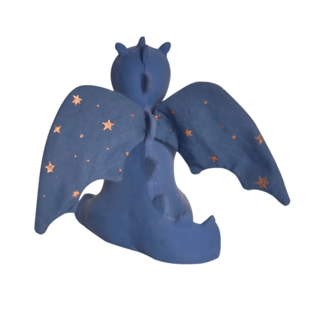 Baby Midnight Dragon Natural Rubber Rattle