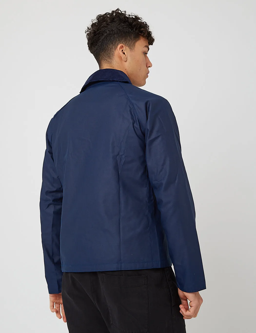 Barbour Beacon Munro Wax Jacket - Regal Blue