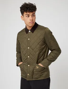 Barbour Beacon Starling Quil Jacket - Olive Green