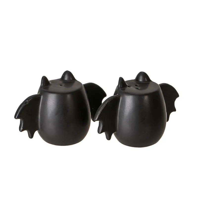 Bat Wing Salt & Pepper Shakers