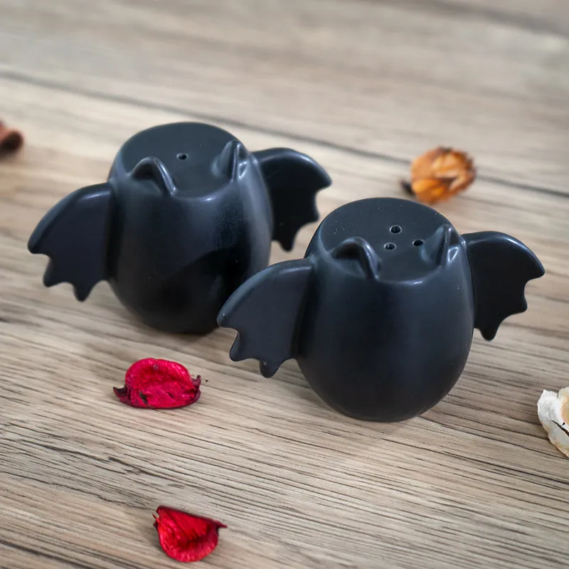 Bat Wing Salt & Pepper Shakers