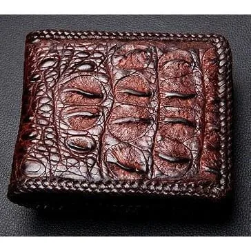 Big Hornback Crocodile Mens Wallets