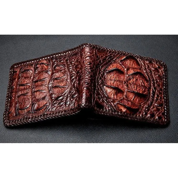 Big Hornback Crocodile Mens Wallets