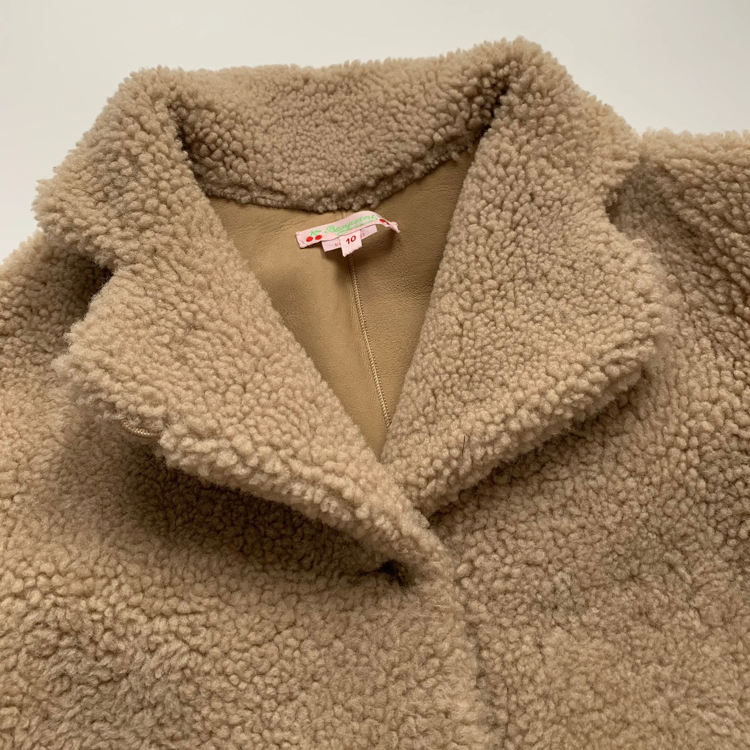 Bonpoint 100% Sheepskin Coat: 10 Years