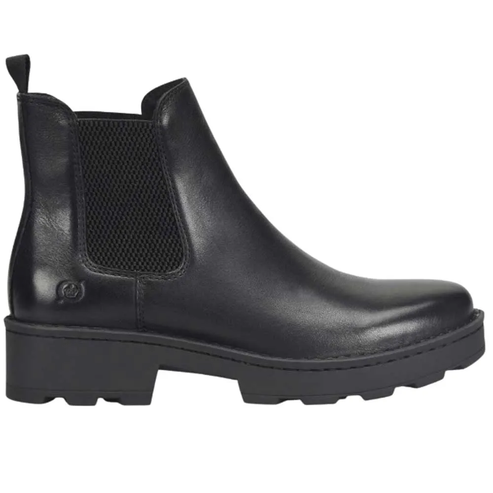 Born Verona Chelsea Boot Black Full Grain (Women's)