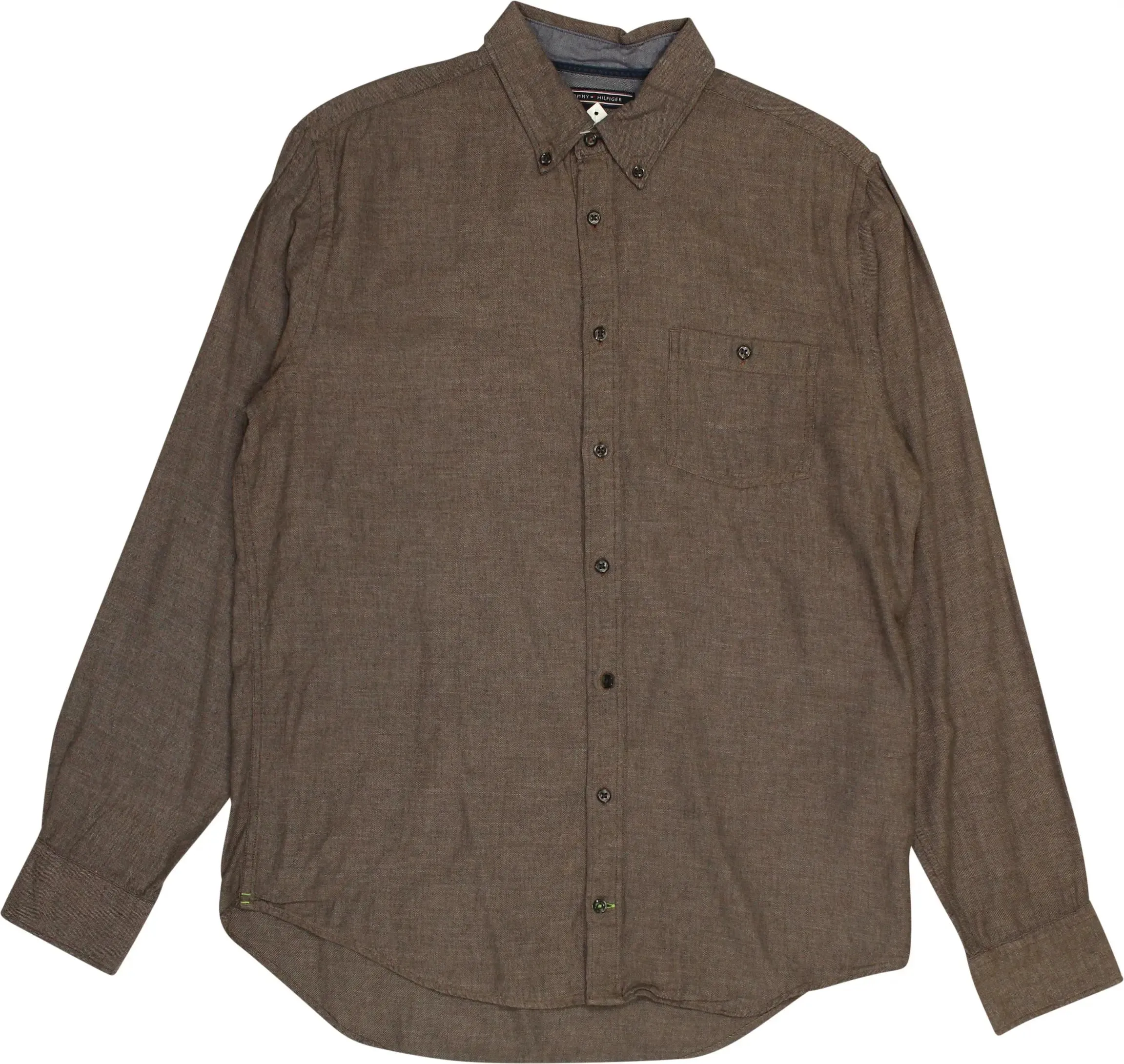 Brown shirt by Tommy Hilfiger | ThriftTale