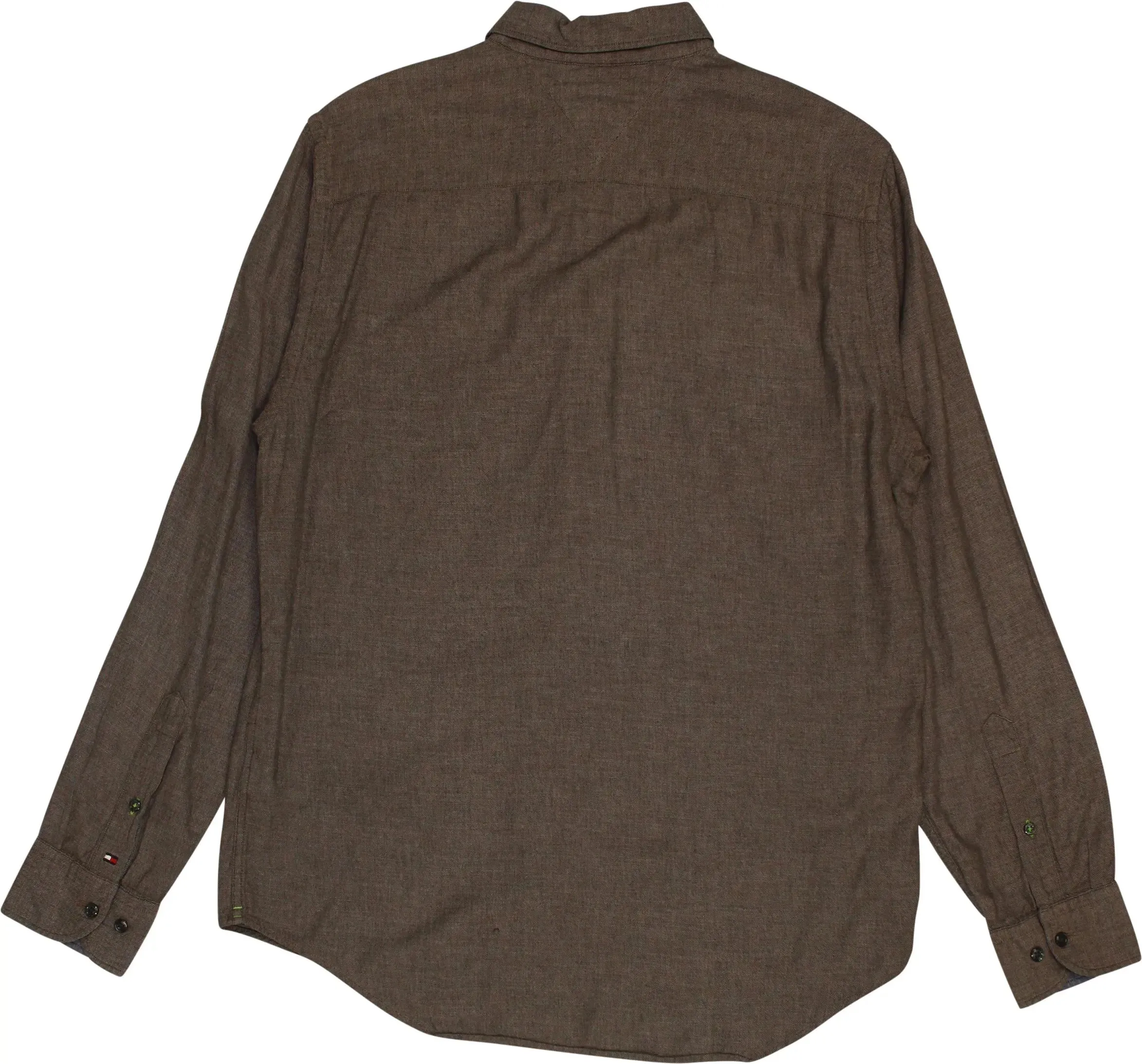 Brown shirt by Tommy Hilfiger | ThriftTale