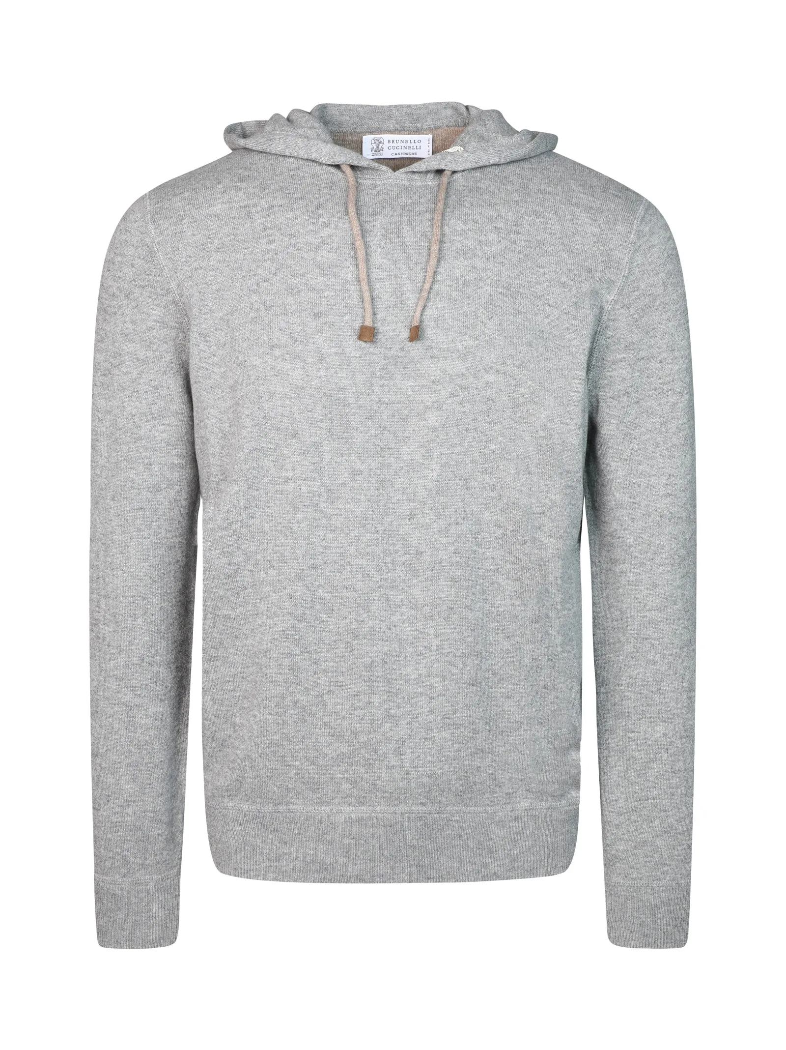 Brunello Cucinelli Drawstring Knitted Hoodie