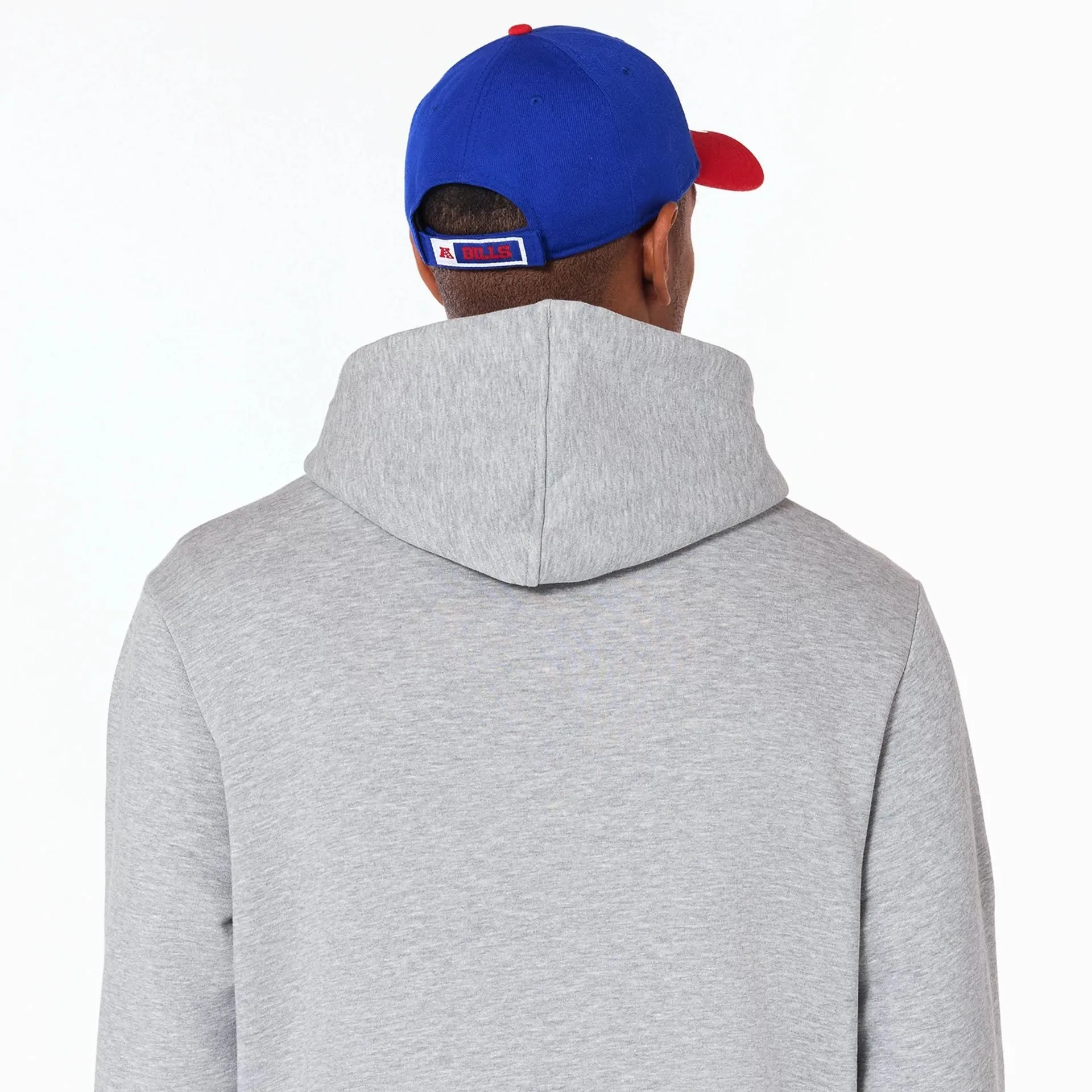 Buffalo Bills NFL Grey Pullover Hoodie