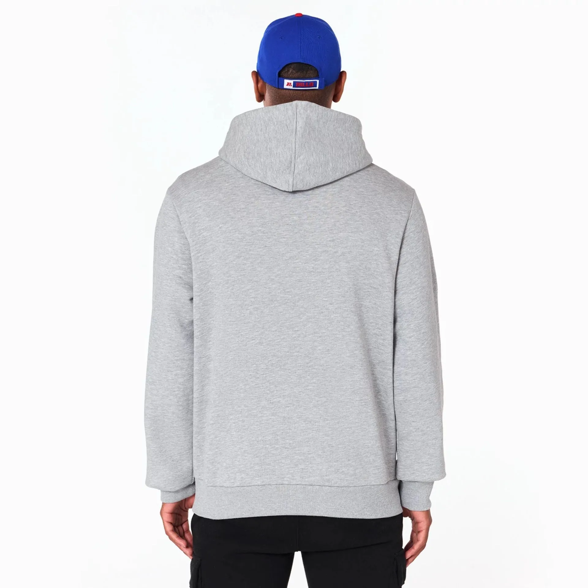 Buffalo Bills NFL Grey Pullover Hoodie