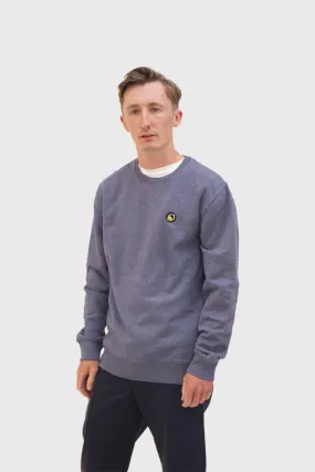 Burgtec Icon Sweater - Dark Heather Blue