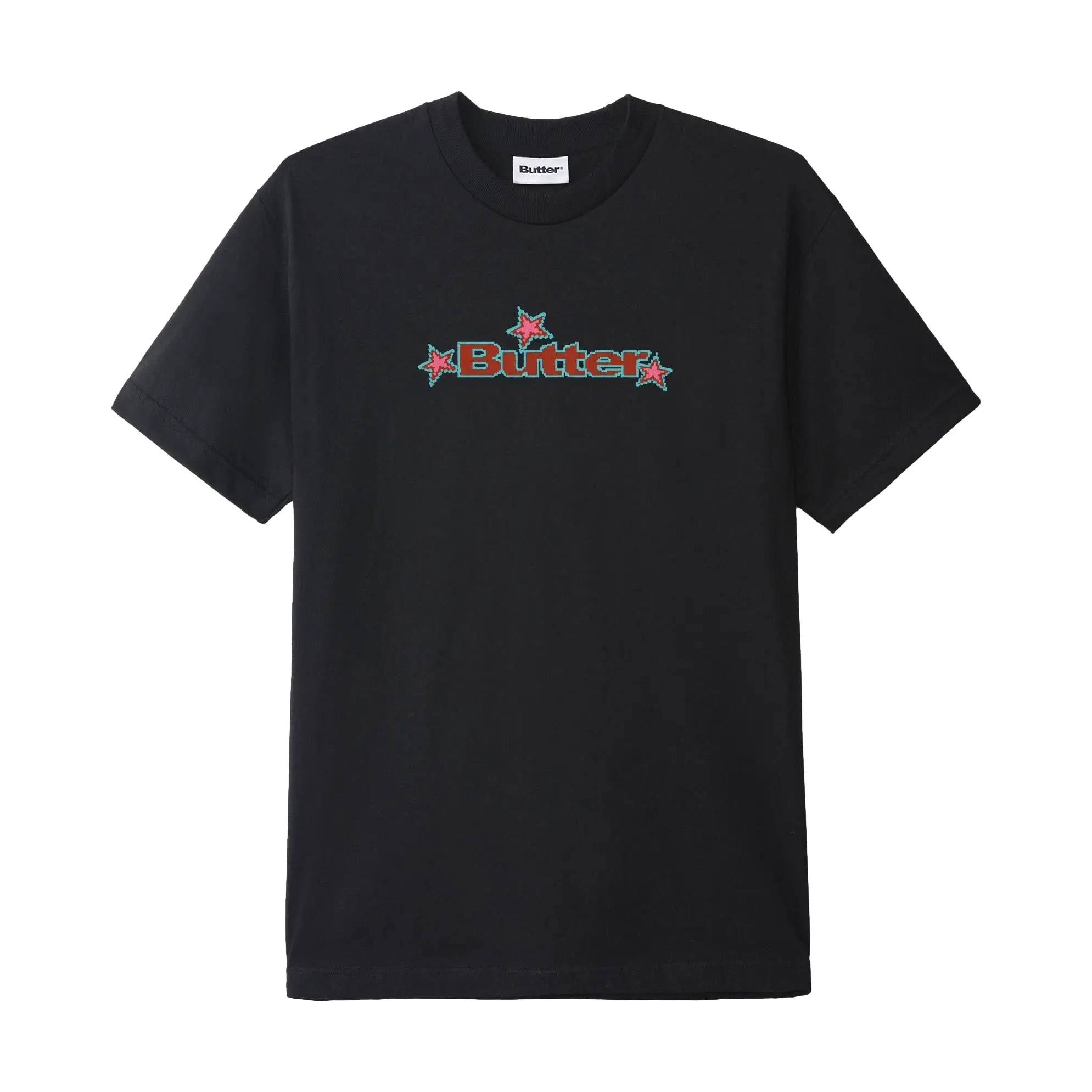 Butter Star Logo T-Shirt Black