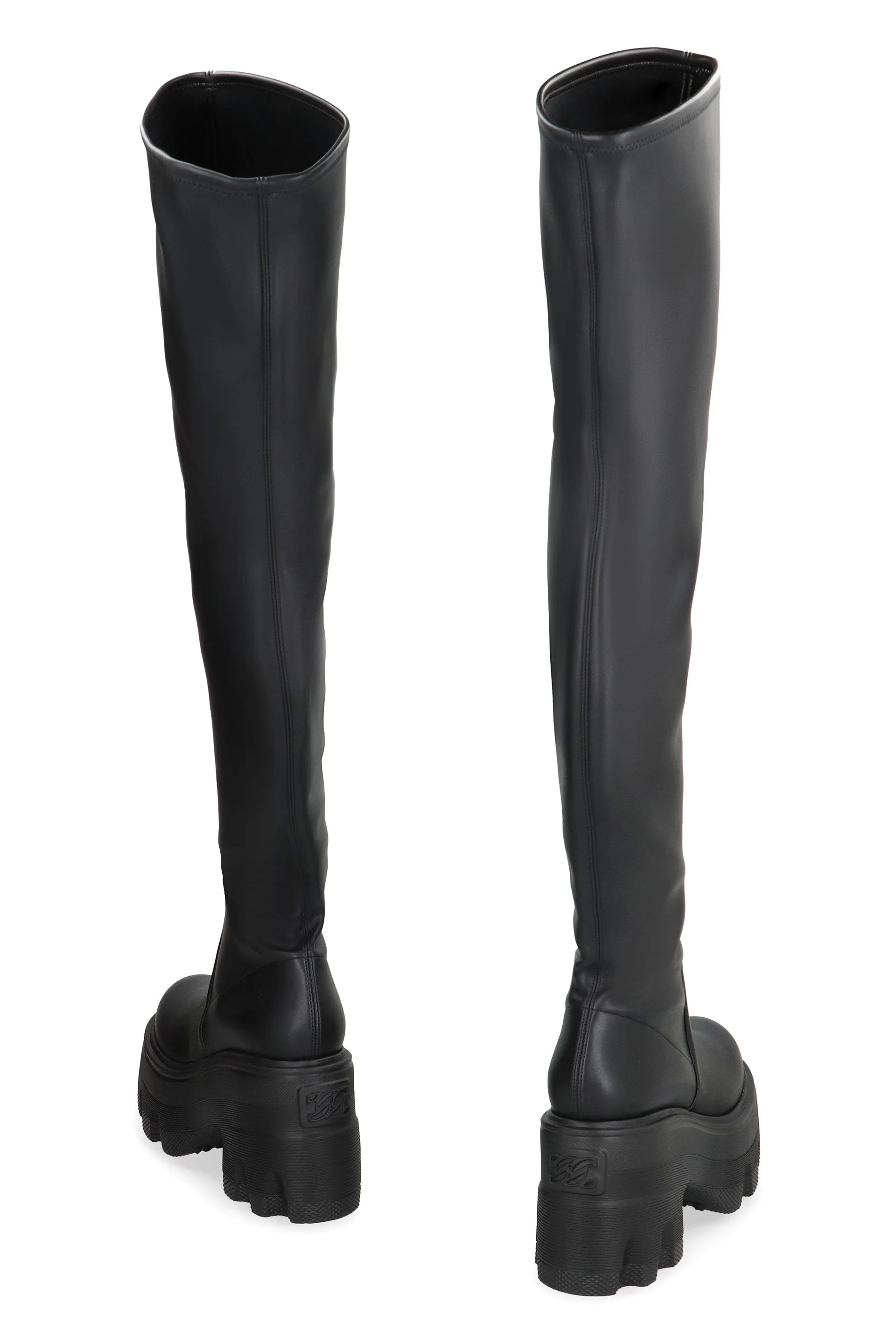 CASADEI Elevated Chic Over-the-Knee Boots with Maxxxi Platform