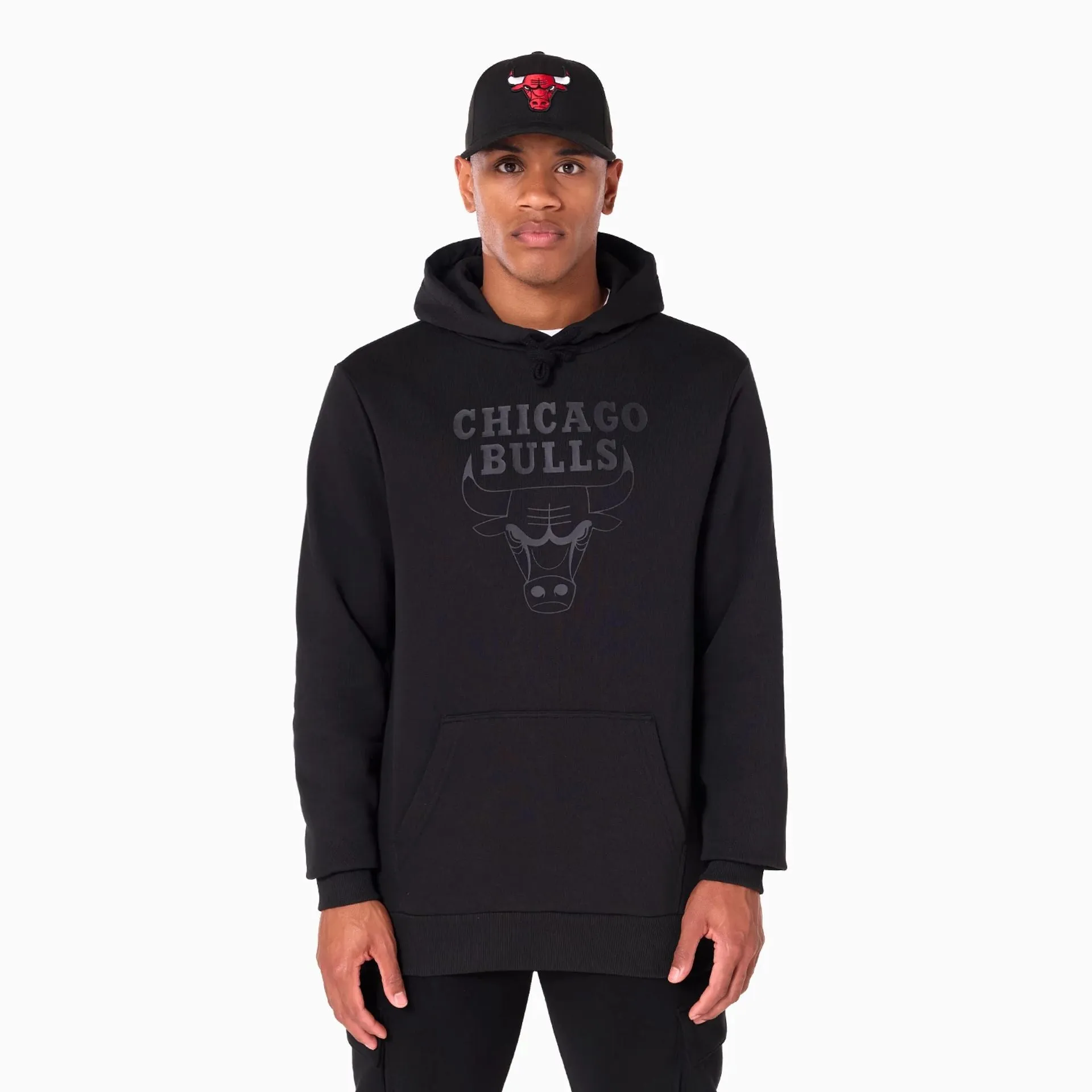 Chicago Bulls NBA Black Pullover Hoodie