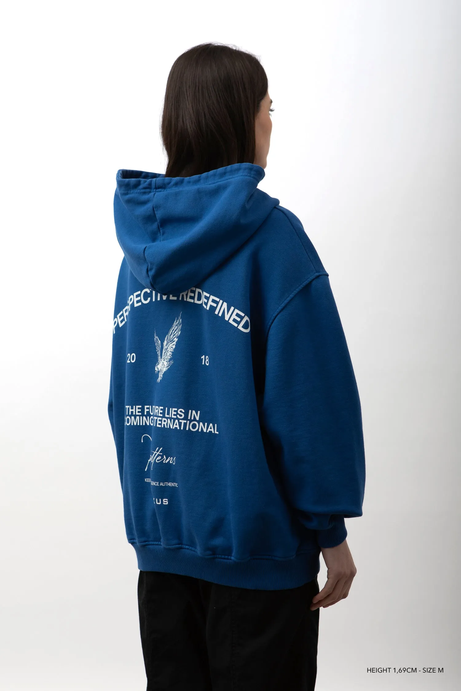 COBALT PATTERNS HOODIE