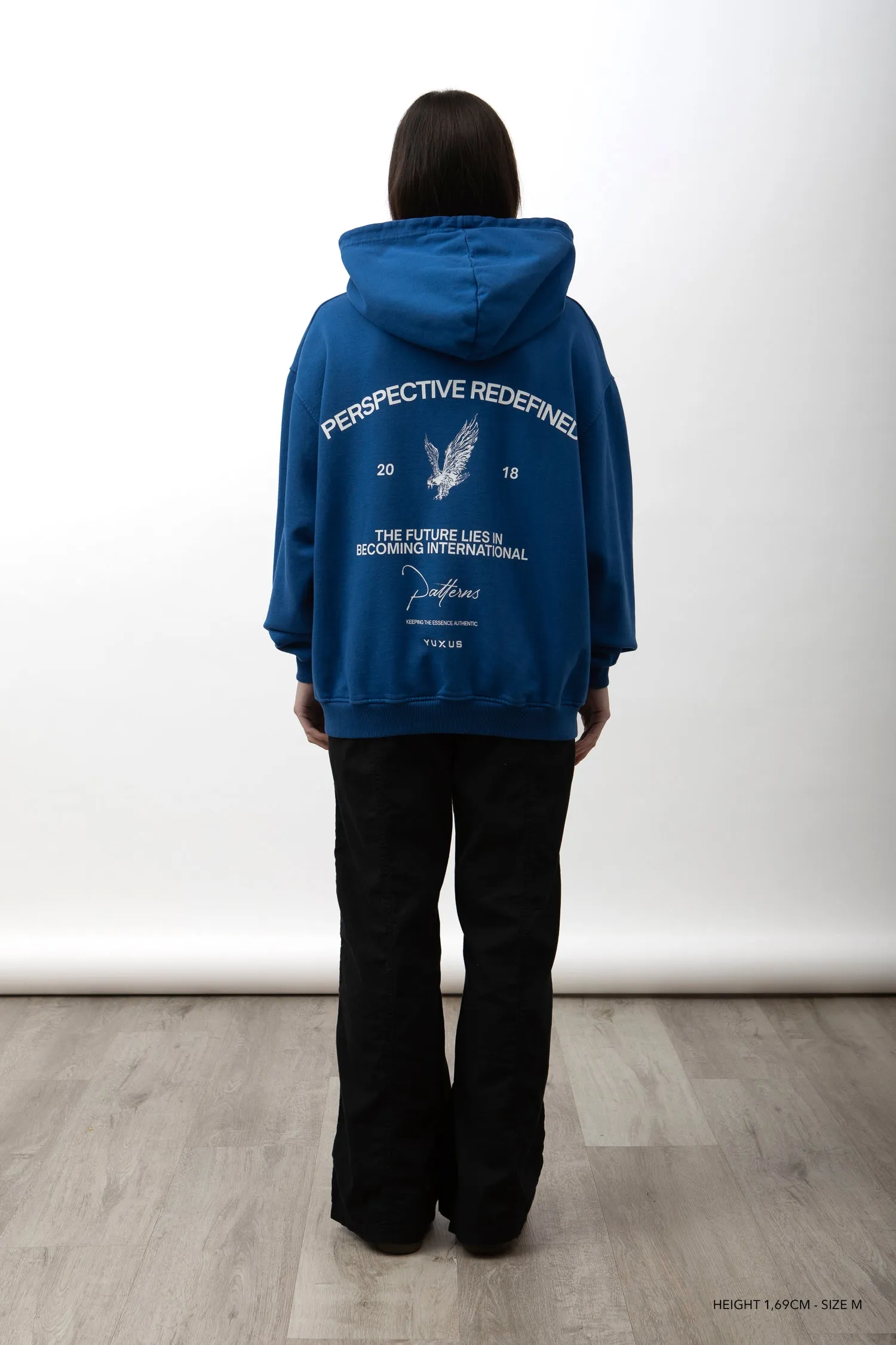 COBALT PATTERNS HOODIE