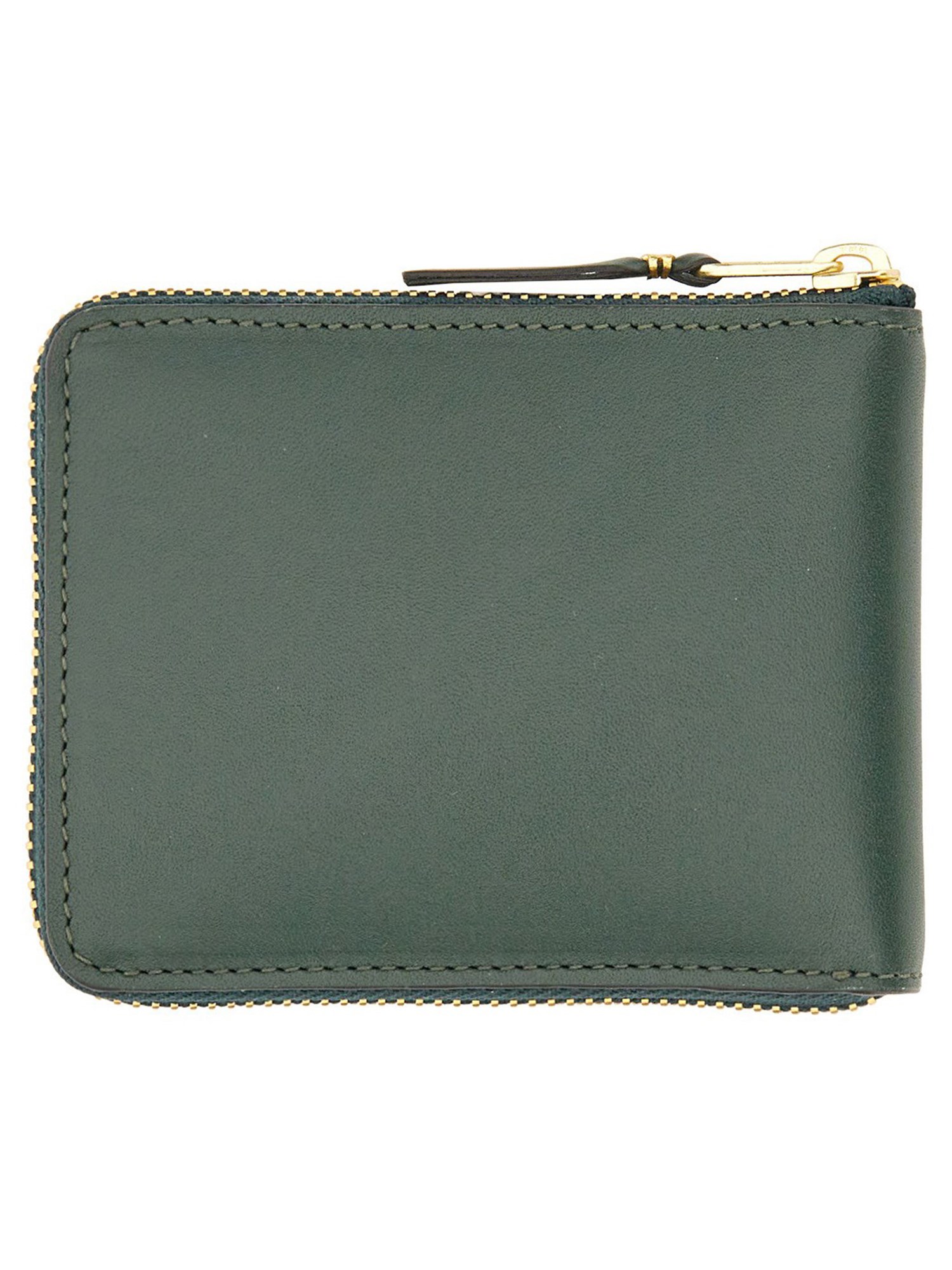 COMME DES GARCONS WALLET    LEATHER WALLET WITH ZIPPER