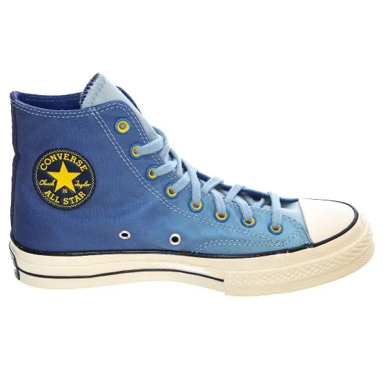 Converse Mens Chuck 70 Sea Salt / Amarillo / Egret Lace-Up High-Profile Shoes