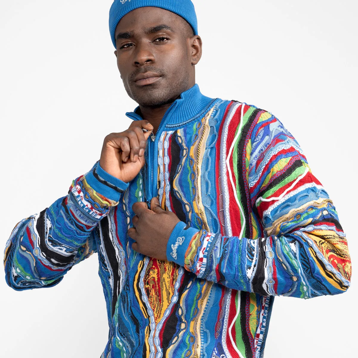 COOGI Byron Quarter-Zip Sweater