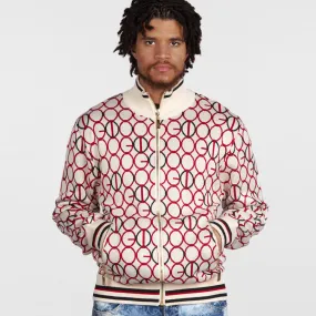 COOGI LINK ZIP SWEATER - RED