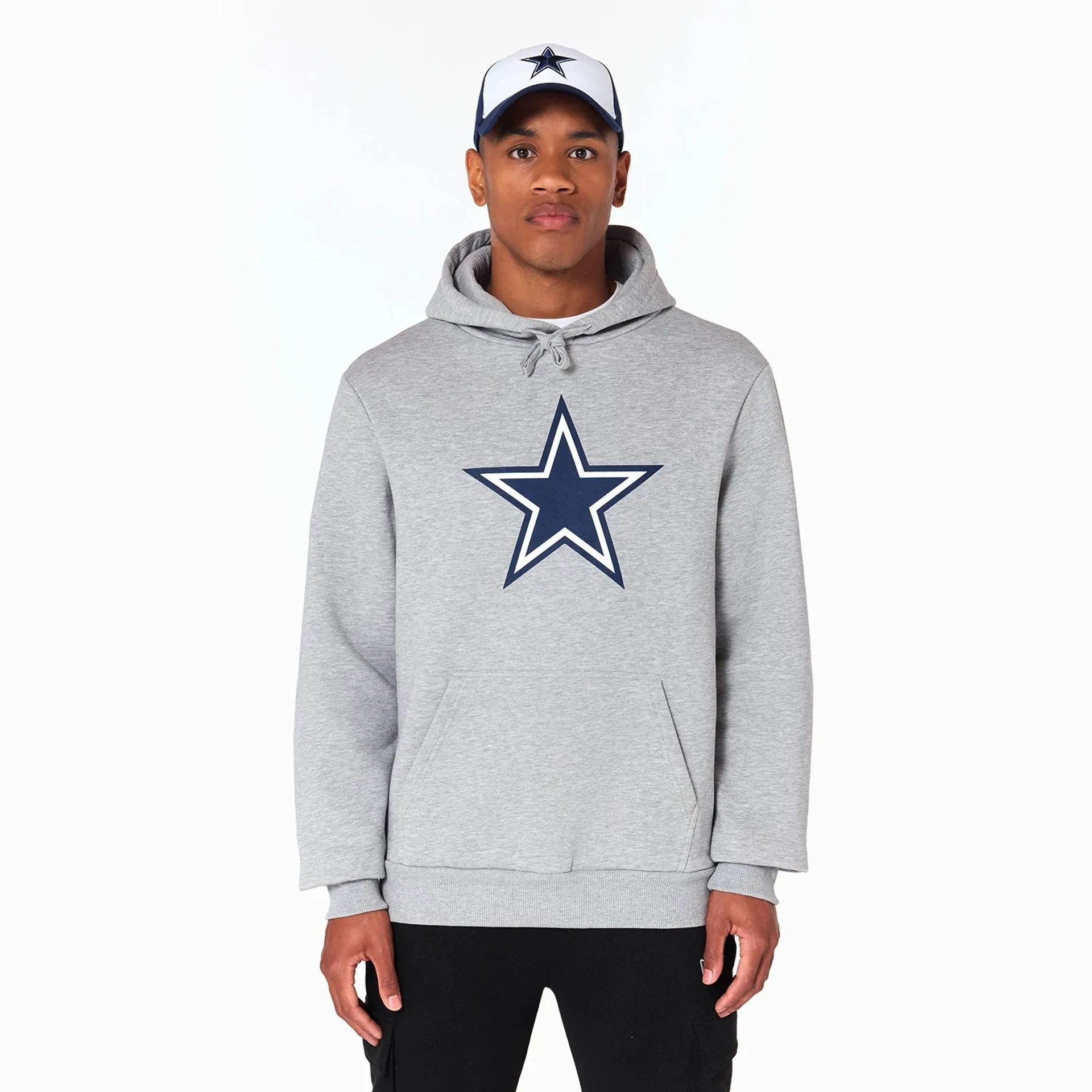 Dallas Cowboys NFL Grey Pullover Hoodie