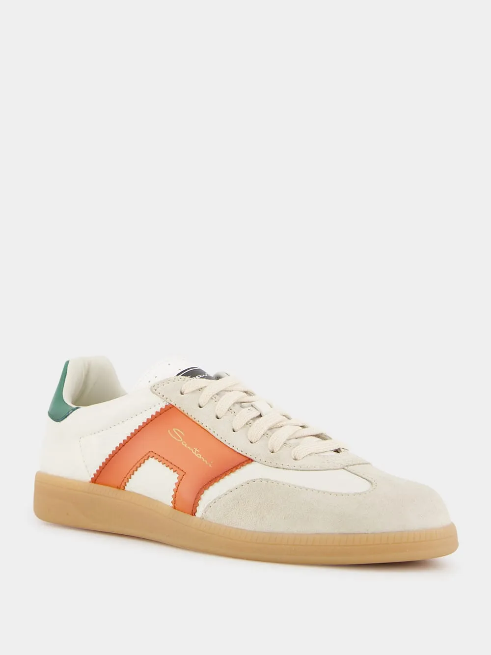 DBS Oly Retro Leather Sneakers