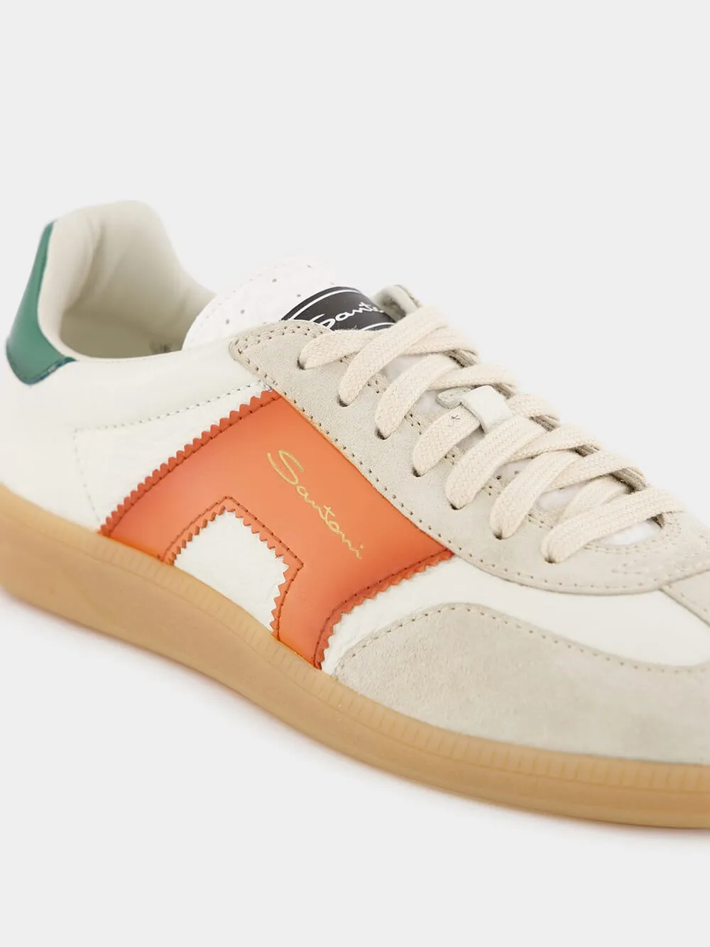 DBS Oly Retro Leather Sneakers