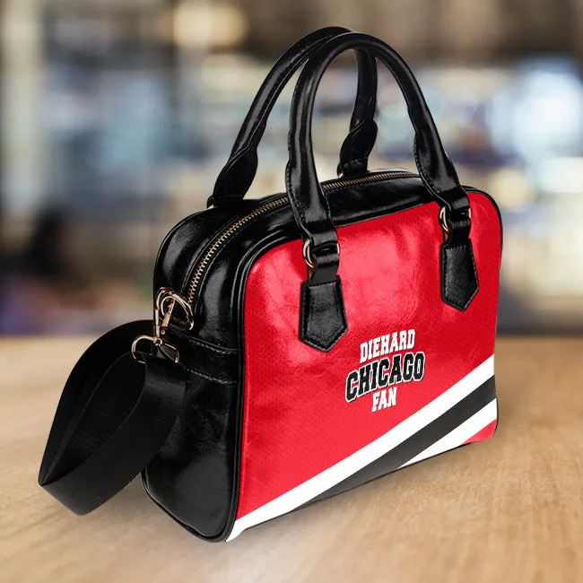 Diehard Chicago Fan Sports Shoulder Handbag